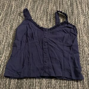 Papaya navy top